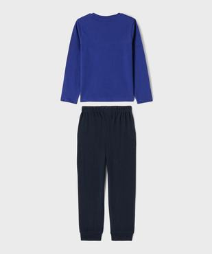 Pyjama 2 pièces coton garçon - Sonic vue4 - SONIC - GEMO