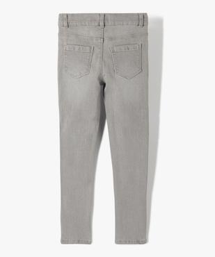 Jean fille coupe Skinny vue3 - GEMO (ENFANT) - GEMO