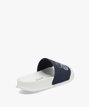 Mules de piscine garçon motifs style campus vue4 - GEMO (ENFANT) - GEMO