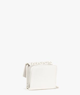 Portefeuille compact avec rabat ajouré femme vue2 - GEMO (ACCESS) - GEMO