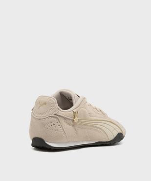 Tennis fines en suédine avec charms femme - Puma vue4 - PUMA - GEMO