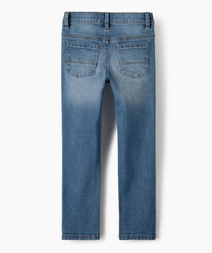 Jean garçon coupe slim 5 poches vue4 - GEMO 4G GARCON - GEMO