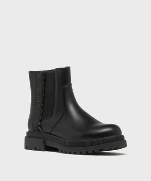 Boots crantés esprit Chelsea fille - Chipie vue2 - CHIPIE - GEMO