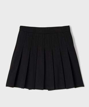 Jupe plissée en maille extensible fille vue3 - GEMO (JUNIOR) - GEMO