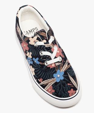 Tennis en toile fleurie fille - Camps United vue5 - LOVELY WINGS - GEMO