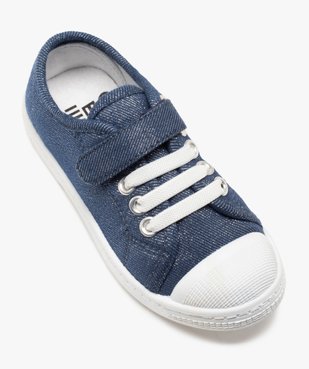 Tennis fille en toile pailletée et bout renforcé vue5 - GEMO (ENFANT) - GEMO
