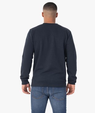 Sweat homme avec large motif Père Noël vue3 - GEMO (HOMME) - GEMO