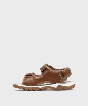 Sandales sport à scratch garçon vue3 - BUGGY - GEMO