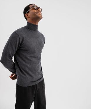 Pull col roulé en maille fine homme vue1 - GEMO 4G HOMME - GEMO
