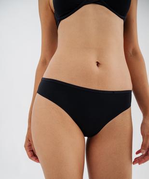 Culotte microfibre sans coutures femme (lot de 2) vue10 - GEMO 4G FEMME - GEMO