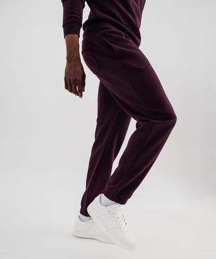 Pantalon de jogging intérieur molletonné homme vue3 - GEMO 4G HOMME - GEMO