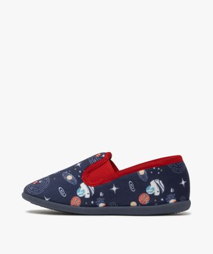 Chaussons garçon pantoufles à motif spatial vue3 - GEMO 4G GARCON - GEMO