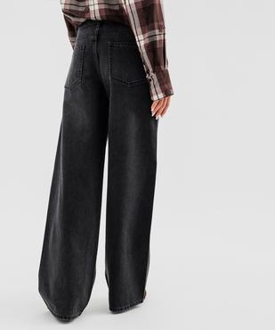 Jean wide leg femme vue3 - GEMO(FEMME PAP) - GEMO