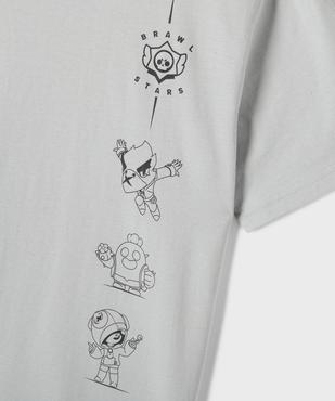 Tee-shirt manches courtes imprimé garçon - Brawl Stars vue2 - BRAWL STARS - GEMO
