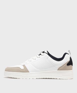 Baskets basses de ville perforées homme vue3 - URBAN STEPS GEMO FOR GOOD - GEMO