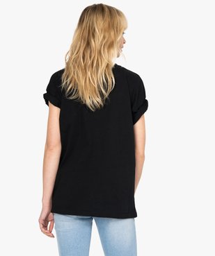 Tee-shirt femme avec motif XXL – Peaky Blinders vue3 - PEAKY BLINDERS - GEMO