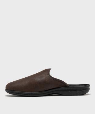 Chaussons mules avec logo brodé homme vue3 - G'FLEX GEMO FOR GOOD - GEMO