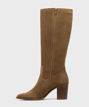 Bottes en cuir femme - LuluCastagnette vue3 - LULUCASTAGNETTE - GEMO