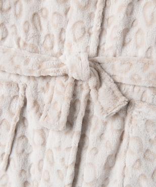 Robe de chambre chaude texturée fille vue2 - GEMO (ENFANT) - GEMO