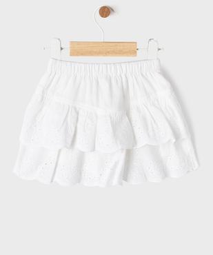 Jupe courte à volants avec short intégré bébé fille - LuluCastagnette vue3 - LULUCASTAGNETTE - GEMO