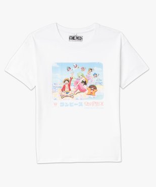 Tee-shirt manches courtes imprimé femme - One Piece vue4 - ONE PIECE - GEMO