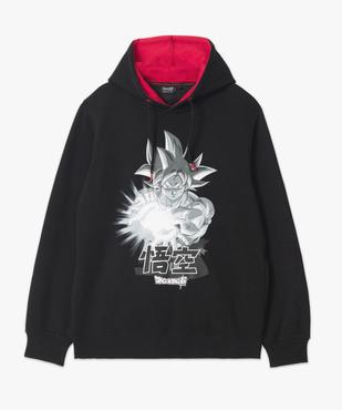 Sweat à capuche en molleton imprimé San Goku homme - Dragon Ball Super vue4 - DRAGON BALL Z - GEMO