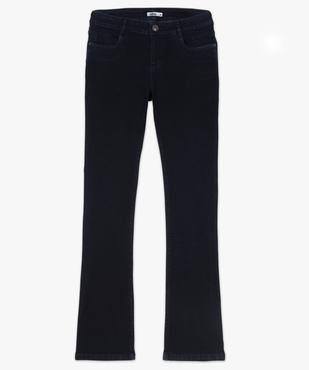 Jean femme bootcut en coton stretch vue4 - GEMO (JEAN) - GEMO