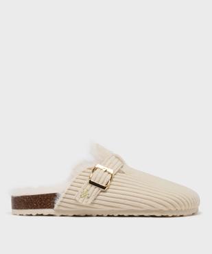 Chaussons mules avec doublure chaude femme - LuluCastagnette vue2 - LULUCASTAGNETTE - GEMO