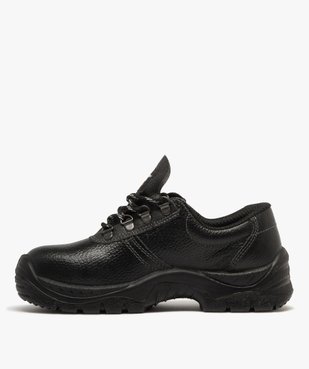 Chaussures de sécurité homme low-cut dessus en cuir grainé vue3 - GEMO (EQUIPT) - GEMO