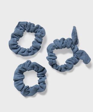 Chouchous cheveux en gaze de coton fille (lot de 3) vue1 - GEMO (ACCESS) - GEMO