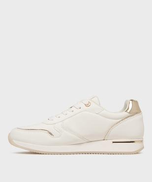 Baskets en matière embossée avec touches métallisées femme - Mexx vue3 - MEXX - GEMO