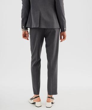 Pantalon de tailleur coupe fuselée femme vue3 - GEMO(FEMME PAP) - GEMO
