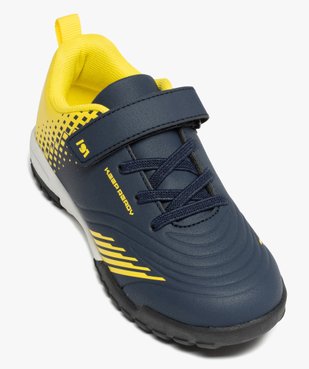 Chaussures de foot garçon avec fermeture scratch vue5 - ATHLETIC G4G - GEMO