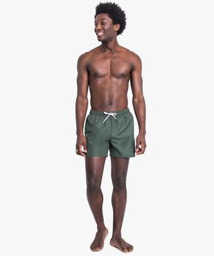 Maillot de bain homme forme short toucher doux vue5 - GEMO (PLAGE) - GEMO