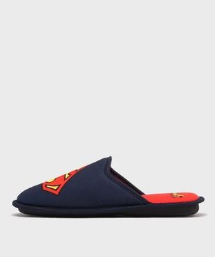 Chaussons mules imprimés homme - Superman vue3 - SUPERMAN - GEMO