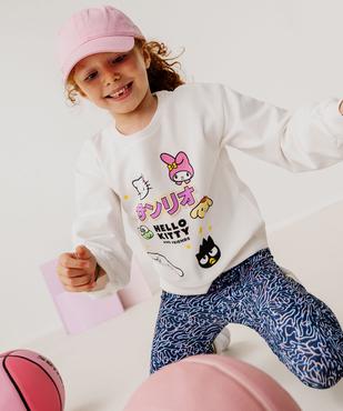 Sweat à motifs colorés fille - Hello Kitty vue1 - HELLO KITTY - GEMO