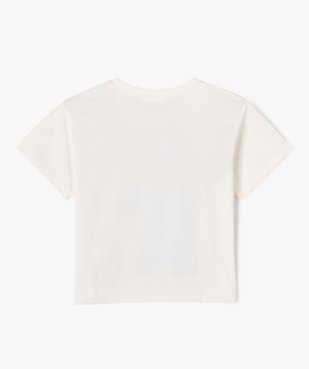 Tee-shirt manches courtes large imprimé fille - Stitch vue3 - LILO & STITCH - GEMO