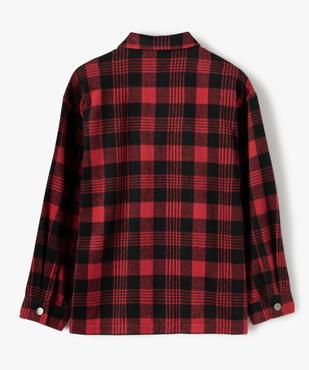 Veste fille façon chemise à carreaux vue5 - GEMO (JUNIOR) - GEMO
