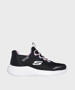 Baskets Slip-ins Bounder faciles à enfiler fille - Skechers vue1 - SKECHERS - GEMO