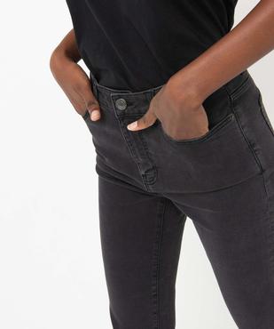 Jean femme slim à taille haute denim - L30 vue2 - GEMO 4G FEMME - GEMO