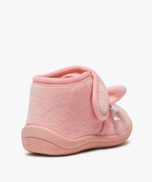 Chaussons bébé fille bottillons en forme de chat - Mieux vue4 - GEMO 4G BEBE - GEMO