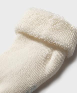 Bottons avec intérieur bouclette bébé garçon (lot de 2) vue2 - GEMO 4G BEBE - GEMO