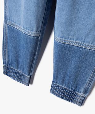 Jean confortable à taille élastique garçon vue3 - GEMO 4G GARCON - GEMO