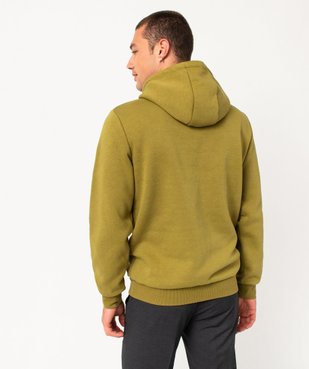 Sweat à capuche intérieur molletonné homme vue3 - GEMO 4G HOMME - GEMO