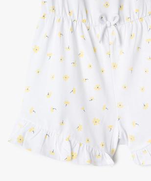 Combishort fille à fines bretelles et motif iridescent vue2 - GEMO (ENFANT) - GEMO