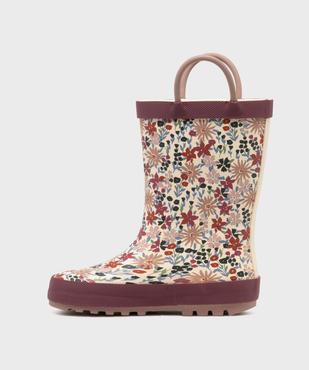 Bottes de pluie fleuries à anses fille - Lovely Wings vue3 - LOVELY WINGS - GEMO
