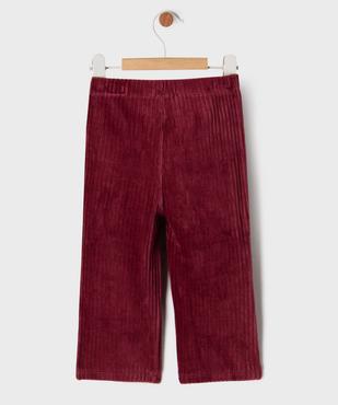 Pantalon évasé côtelé bébé fille vue3 - GEMO(BEBE DEBT) - GEMO