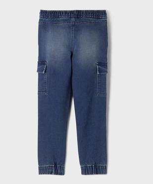 Jean jogger cargo avec taille élastique garçon - Camps United vue3 - CAMPS GEMO FOR GOOD - GEMO