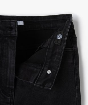 Jean fille coupe ultra skinny taille haute vue2 - GEMO 4G FILLE - GEMO