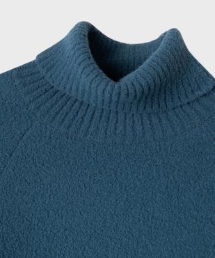 Pull col roulé en maille douillette fille vue2 - GEMO (JUNIOR) - GEMO